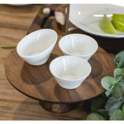 Taartplateau Wood ø 21 cm - Afbeelding 2